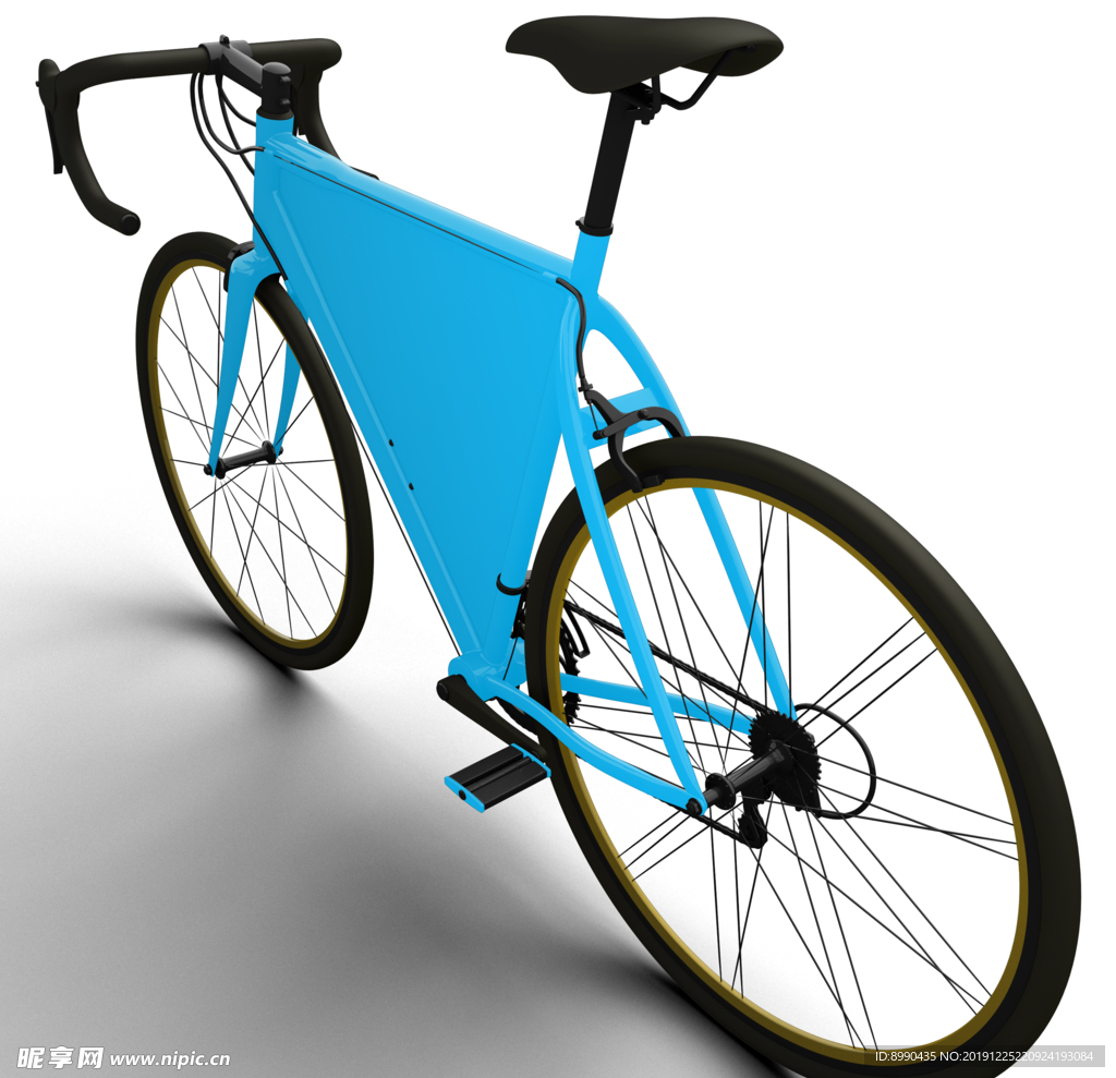 自行车单车贴图样机