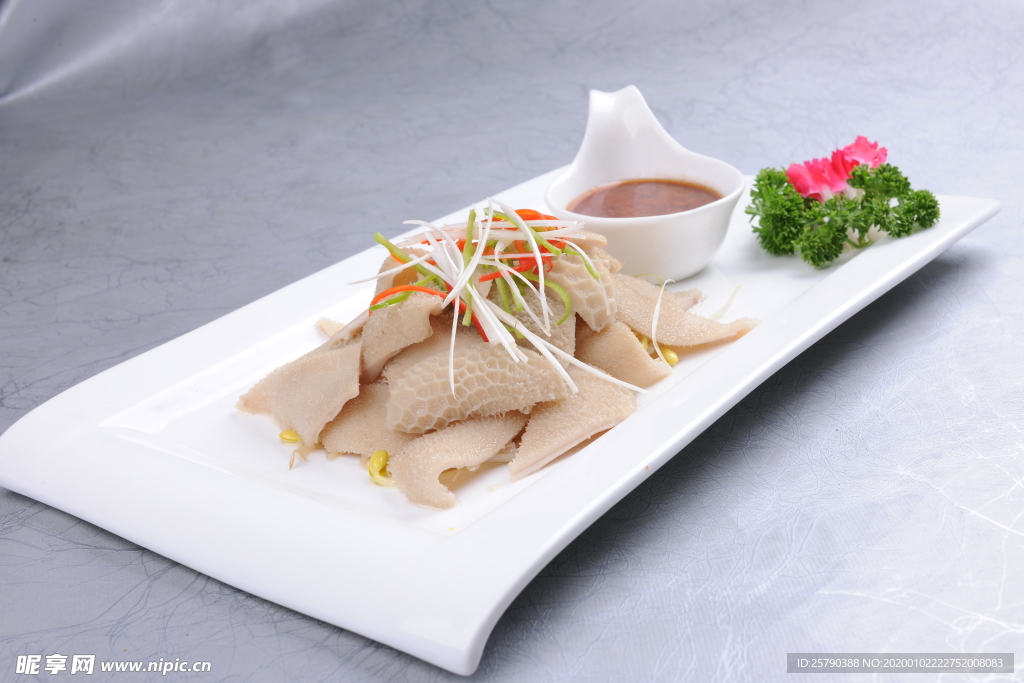 白灼羊肚