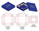 纸质包装盒刀模设计图
