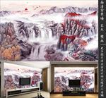 中式大气电视背景墙