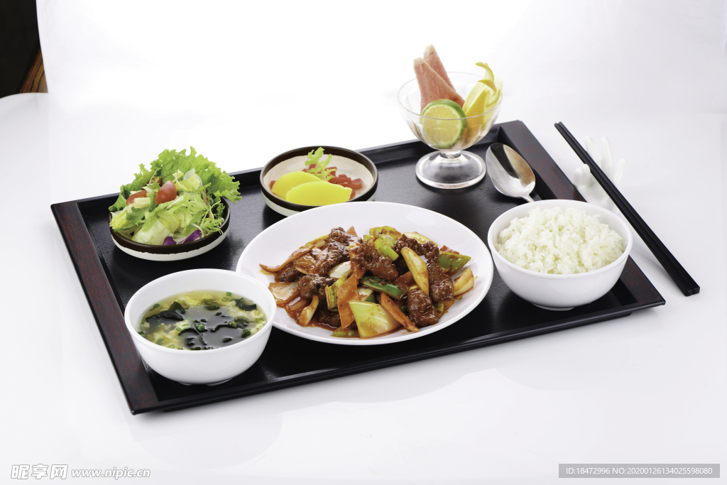 韓式炒牛肉套餐