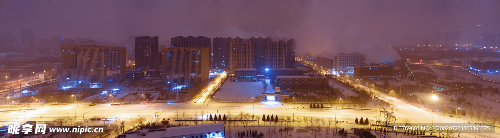 北京雪夜