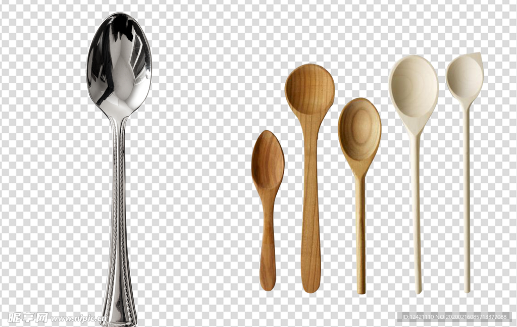 勺子 木勺 不锈钢勺子