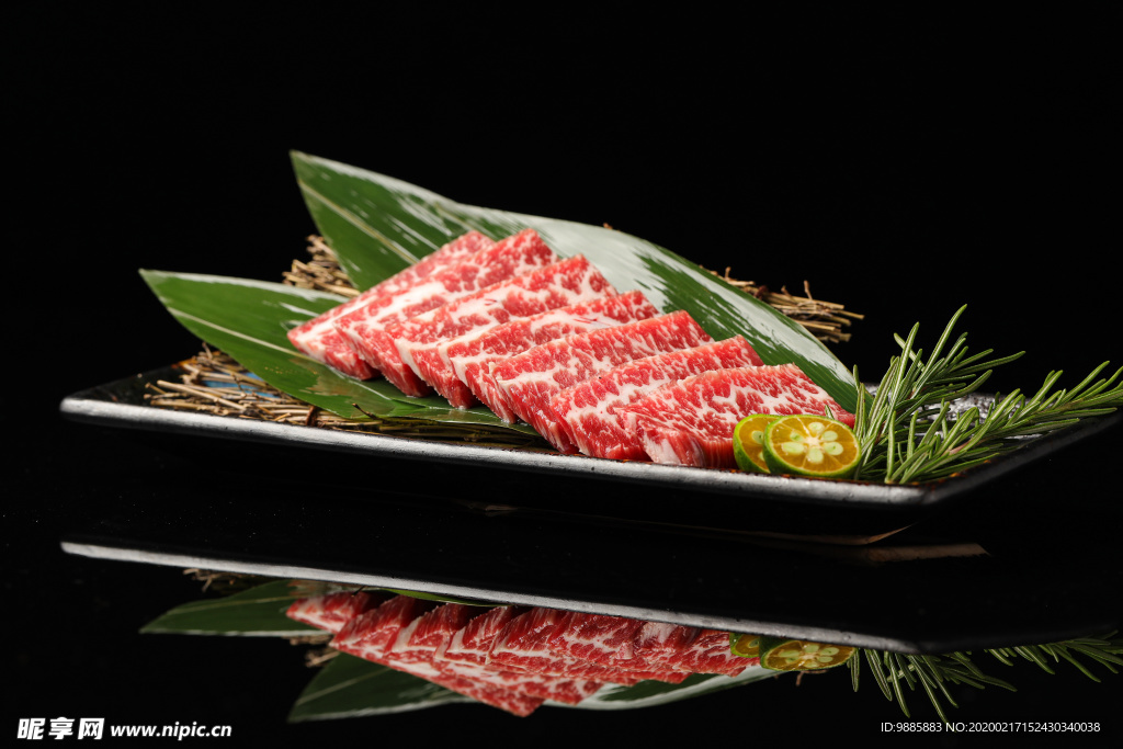 雪花牛肉