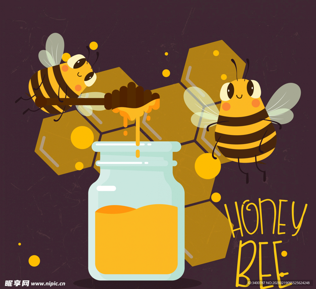 蜂蜜 蜜蜂 甜蜜 劳作
