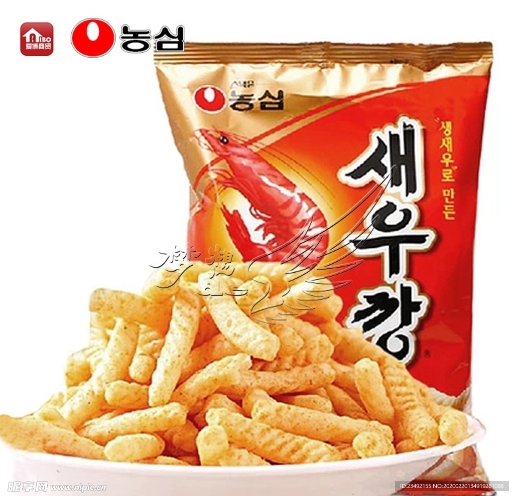韩国农心原味虾条