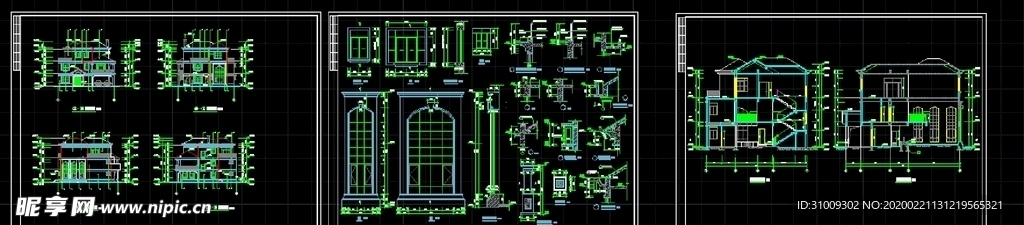 建筑设计图CAD