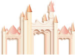 童话城堡拱门