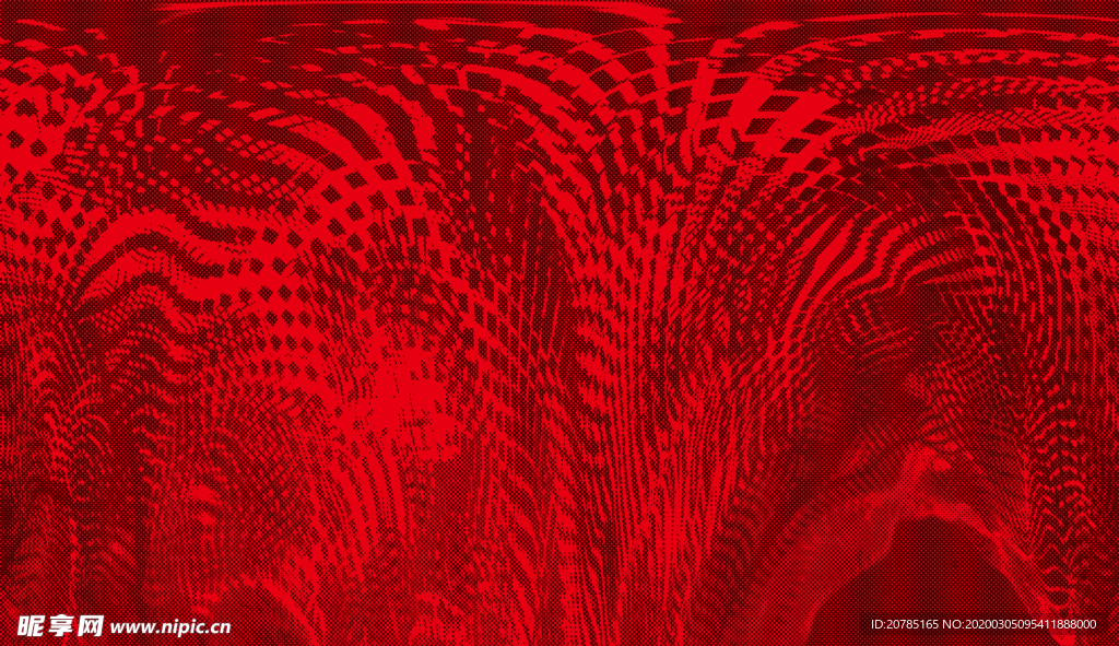 红色3D 立体底纹
