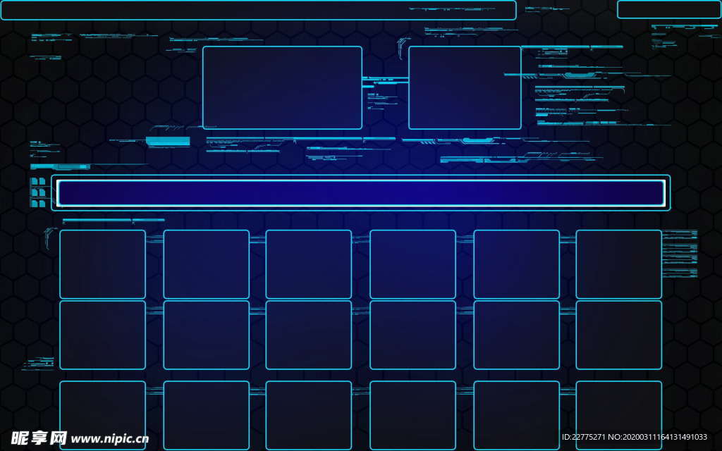 科幻藍 電腦