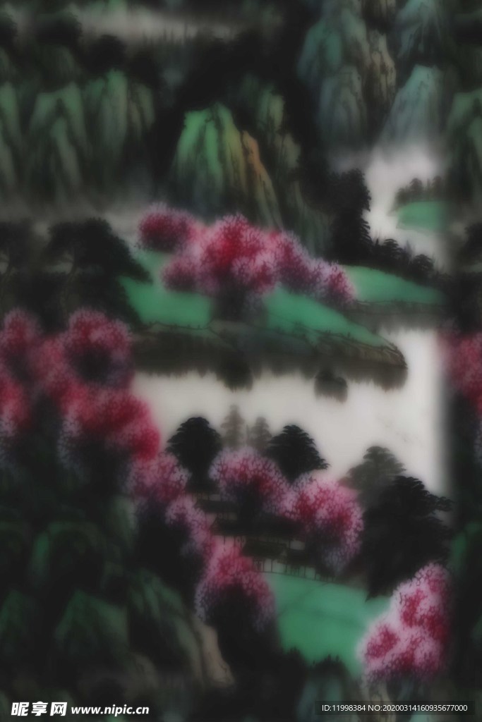 印象派山水