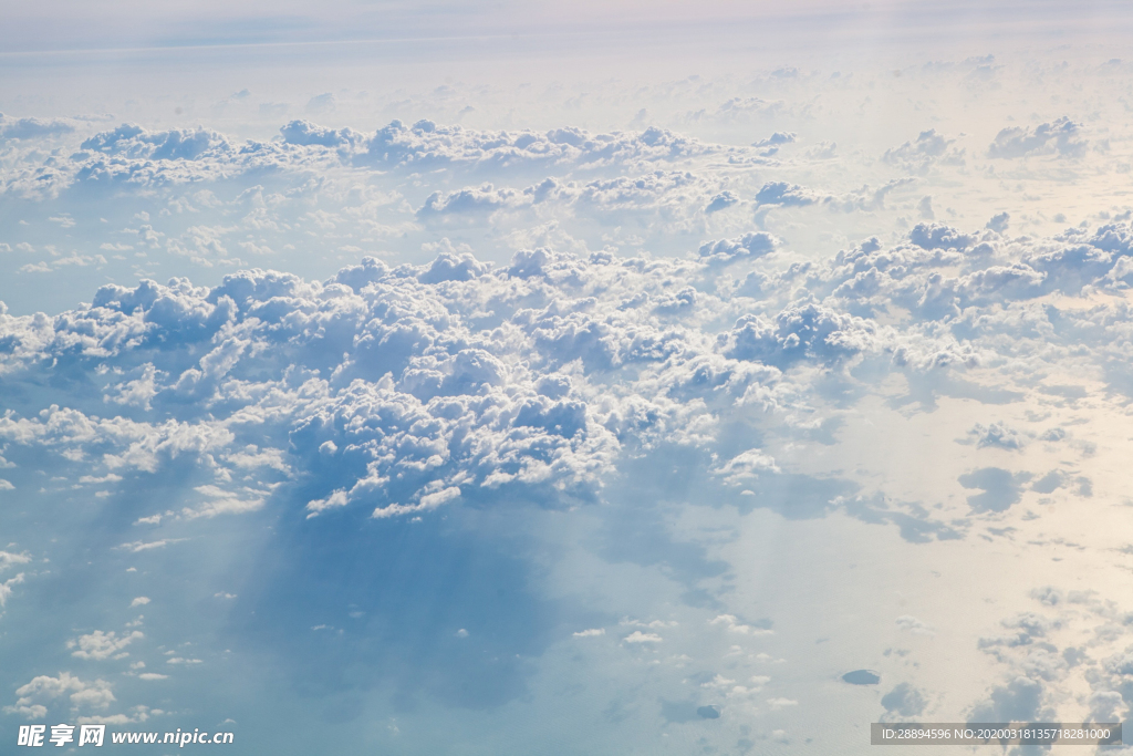 云 日落天空景觀 自然 陽積云