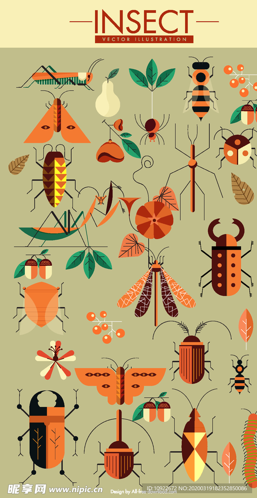 18款创意 昆虫设计