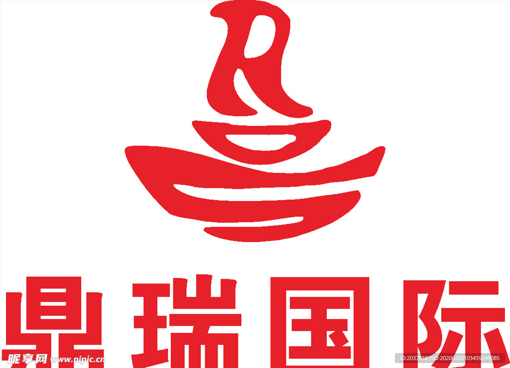 鼎瑞国际 建筑 LOGO 标志