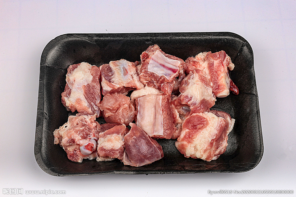 猪肉猪排骨五花肉冷鲜肉图片