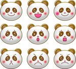 熊猫的表情符号
