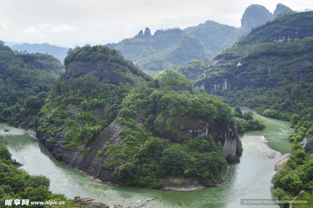 福建武夷山风景区风光