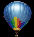 热气球png图片