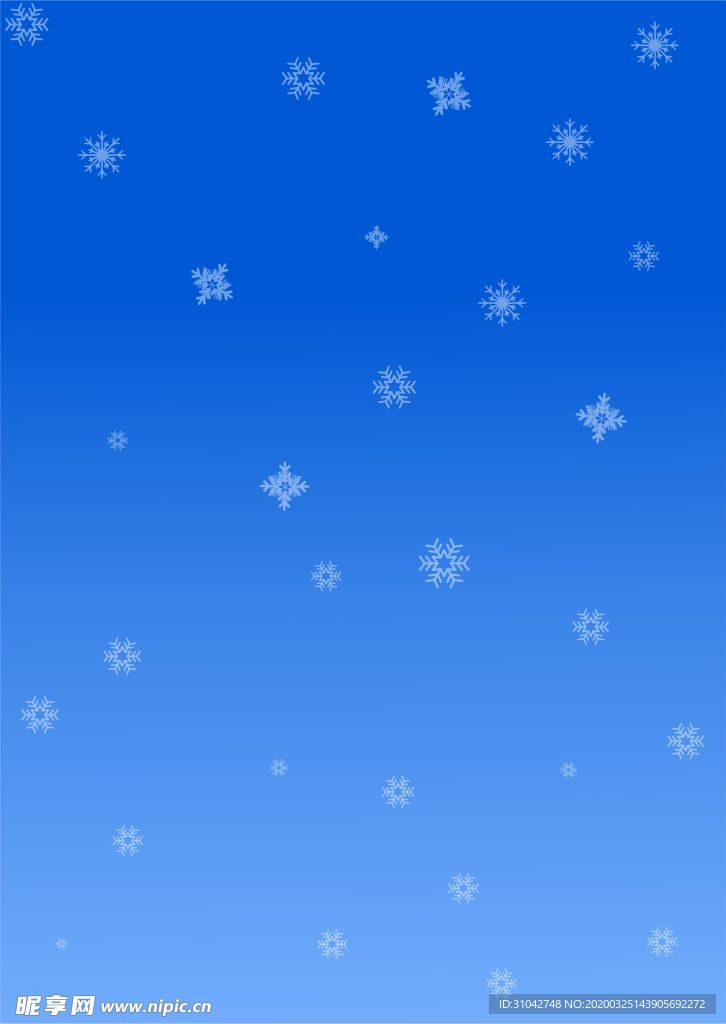 雪花背景图