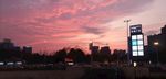 城市廣場夕陽美景