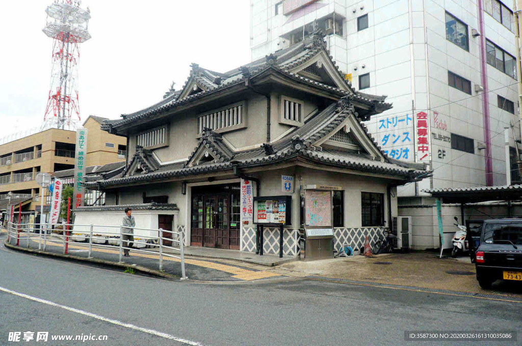 日本风格古建筑