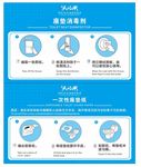 座墊消毒劑貼紙