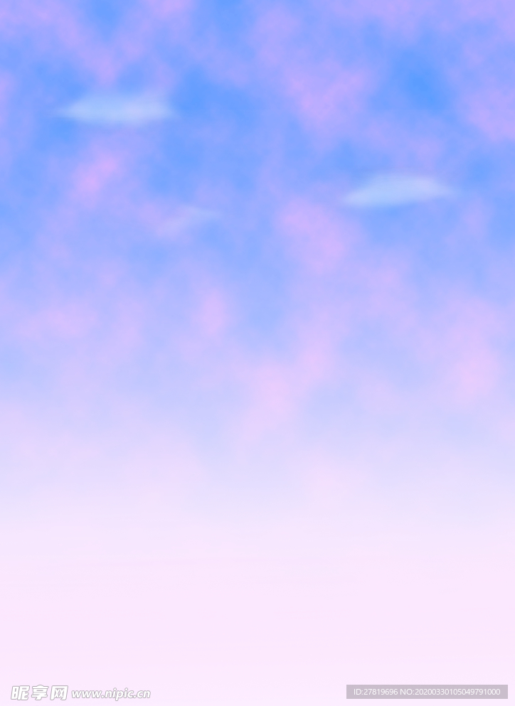 蓝紫粉色天空背景