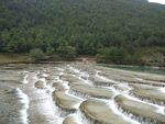 流水梯田 蓝月湖