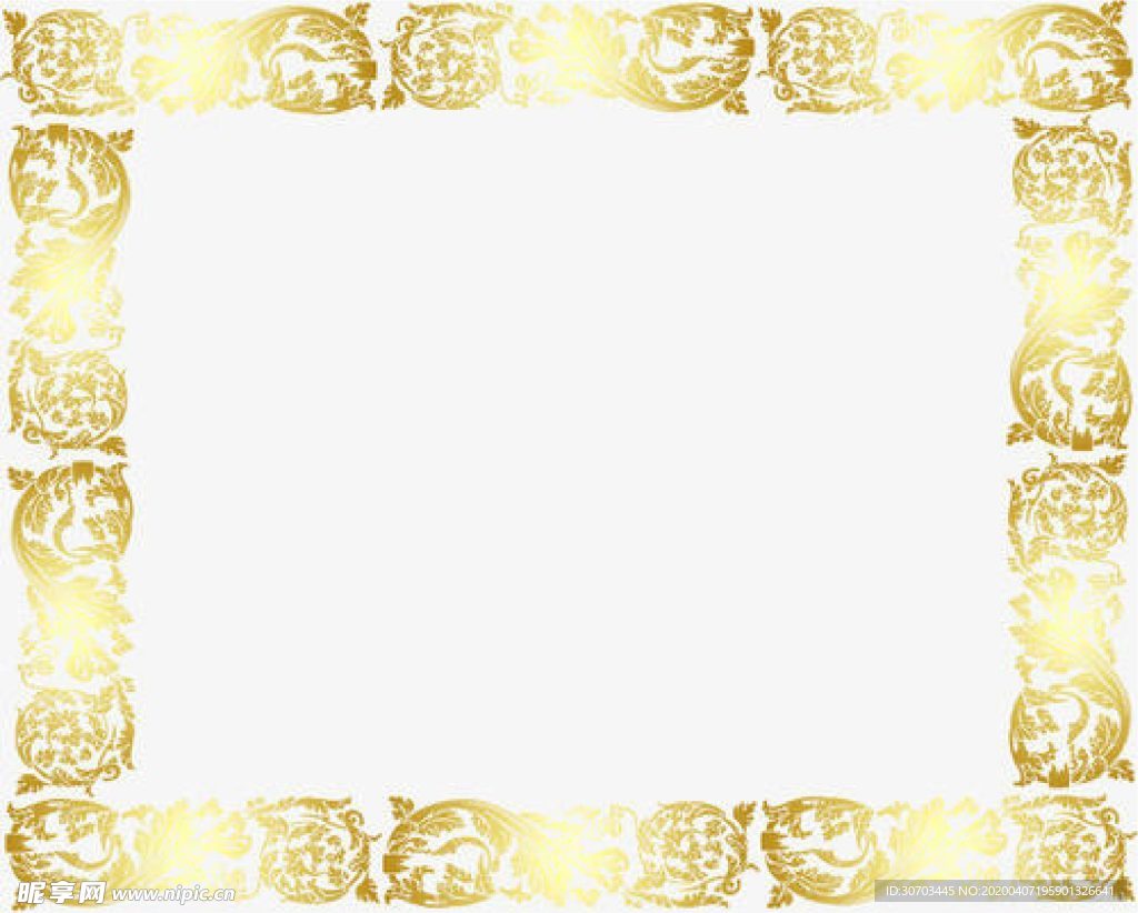 金色邊框