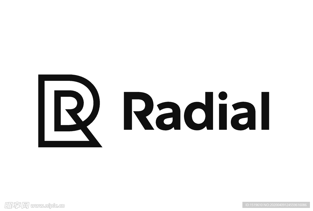 R图形字母设计