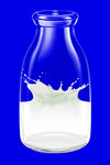 牛奶瓶效果图