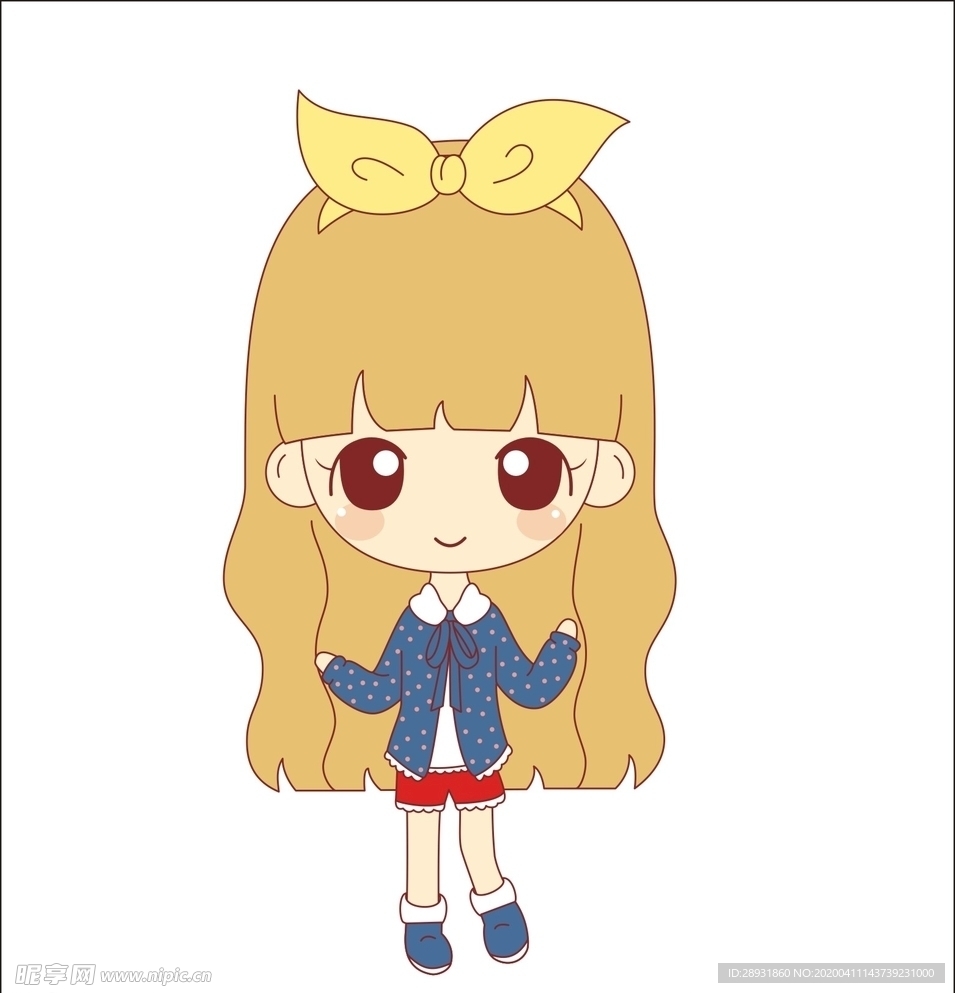 卡通女孩