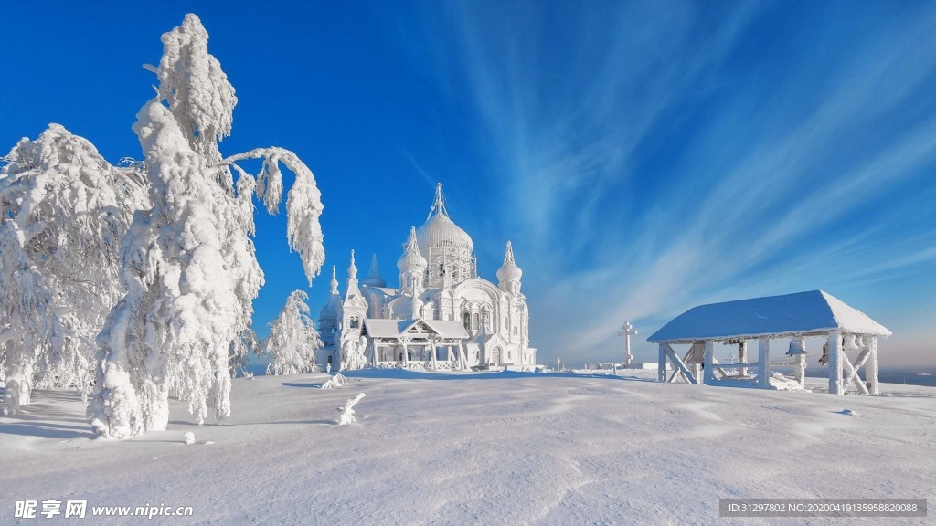 雪景 冰雪世界