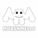 Marshmello棉花糖图标