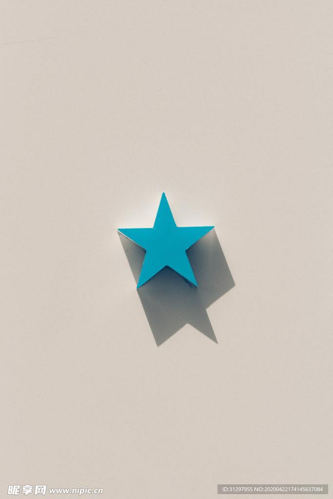蓝色星星