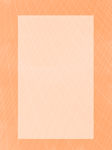 原创手绘线条橙色质感简约半透明