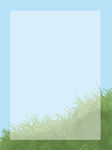 绿色系列草地蓝天分层背景