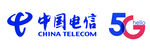 中国电信 5G logo