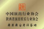 中国演出行业协会陕西省演出娱乐