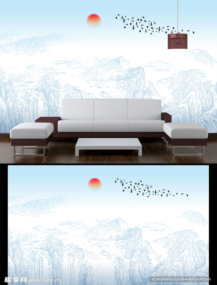 水墨山水