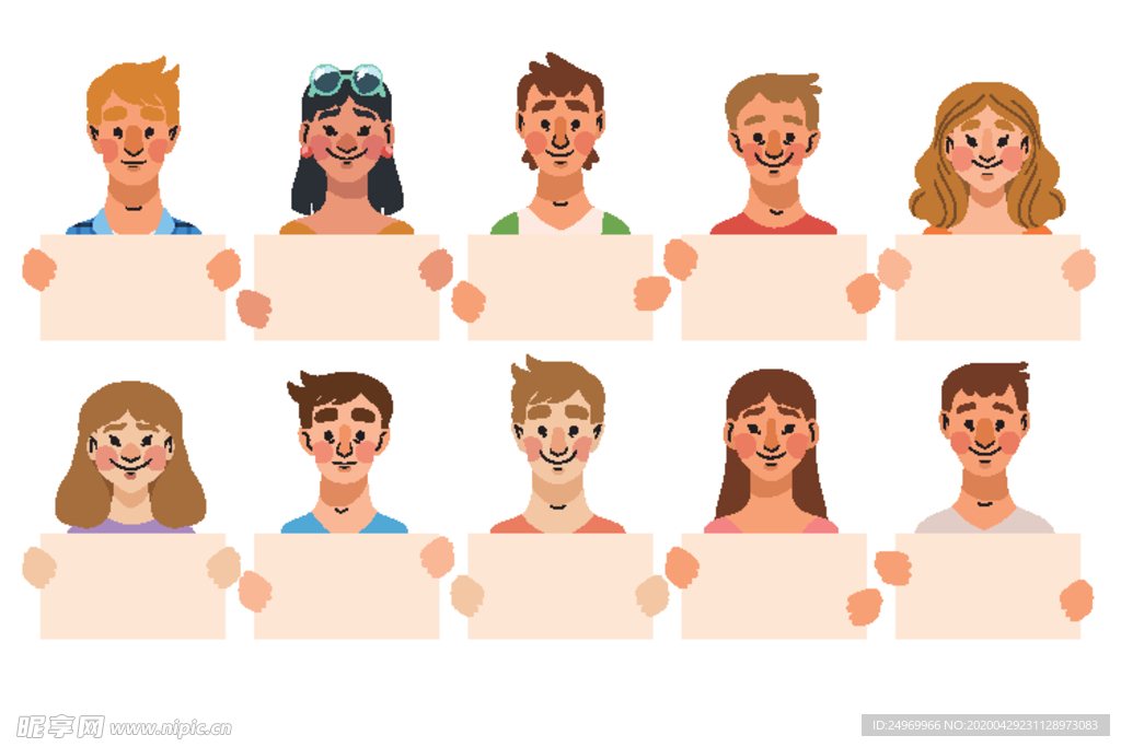 男女插畫