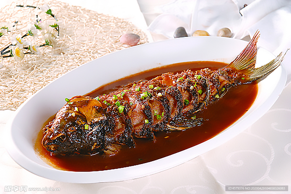酒煎鯉魚