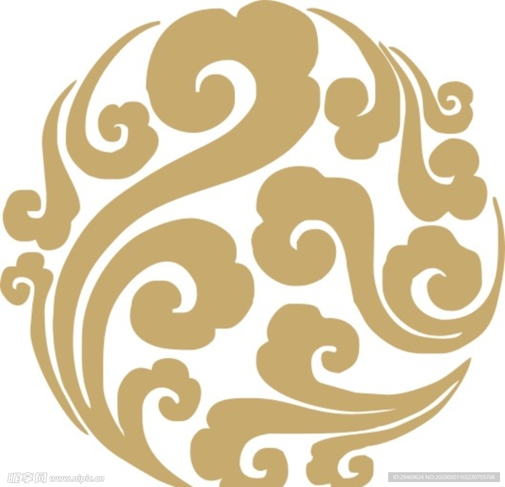 中國傳統(tǒng)紋飾祥云