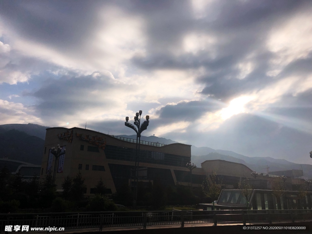 西寧的天空