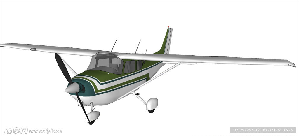 民用小型飞机模型