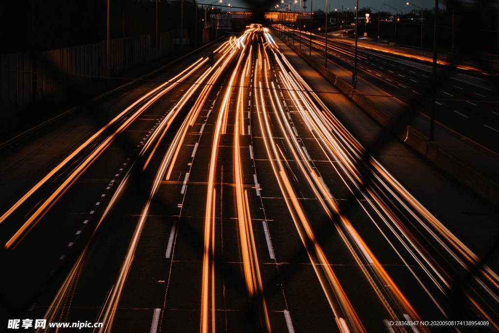 高速公路夜景