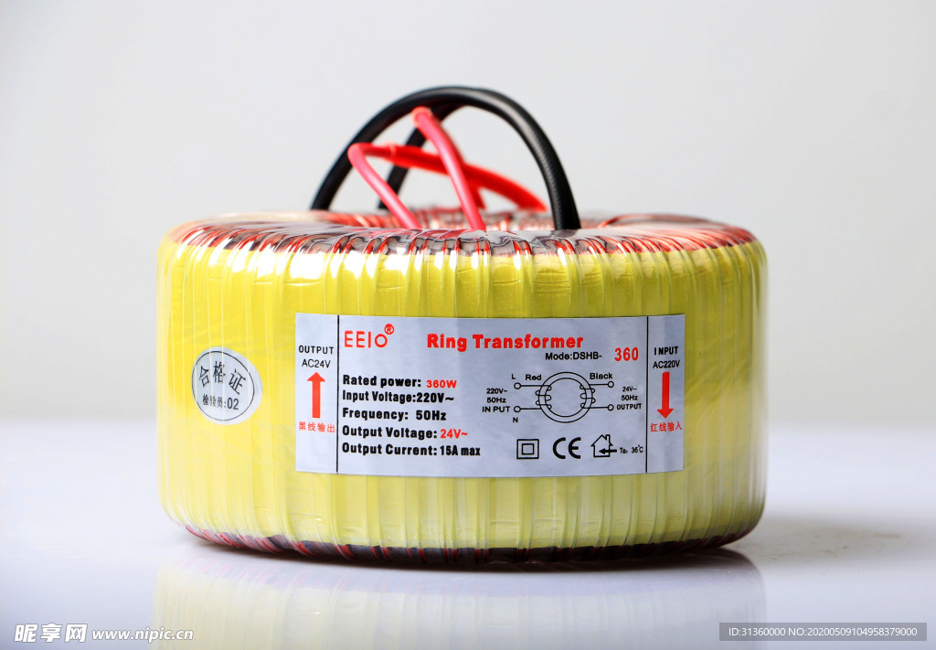 環形變壓器360W轉24V