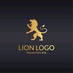站立狮子logo