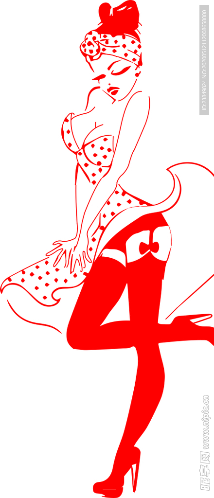 矢量女人
