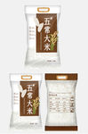 五常大米稻子简约包装（平面图）